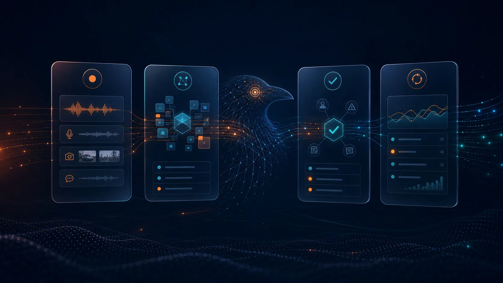 AI signal layer structuring field observations into operational context